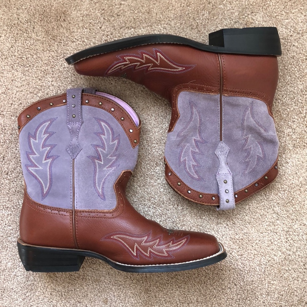 Ariat FATBABY leather boots size 10 B